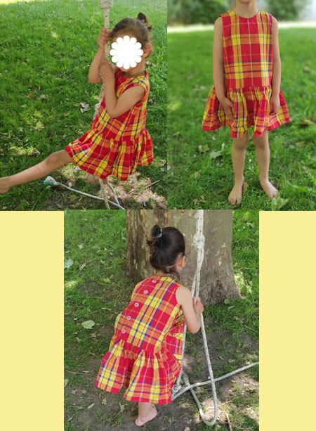 Robe fillette_Intemporels de Martine