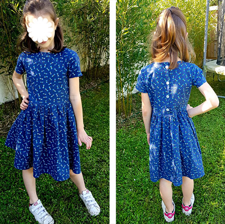 Robe fillette_Intemporels de Martine